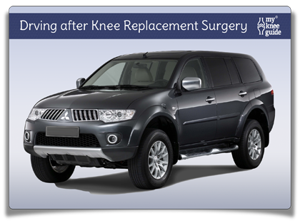 return to driving in car after knee replacement