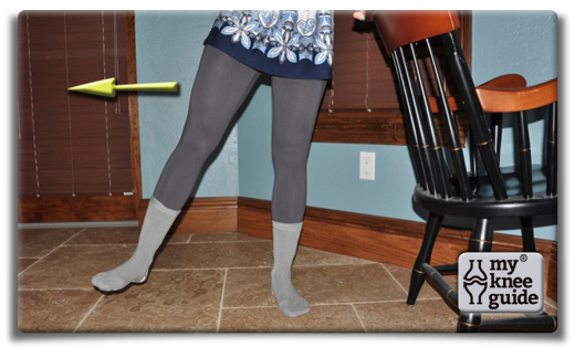Hip Abduction - Slowly bring your surgery leg out to the side. Hold your balance